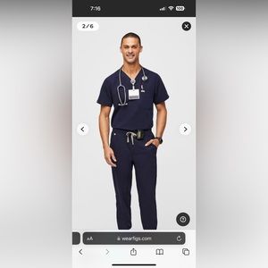 Figs Tansen Jogger Scrub Pants - Small - Never Worn